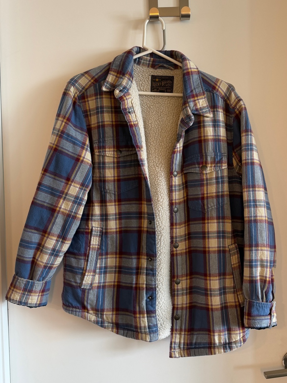 Lucky Brand fleece flannel